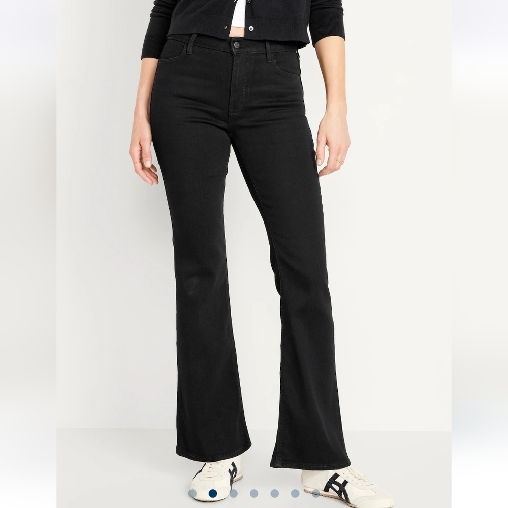 Old Navy Extra High Rise Flare Jeans Pants